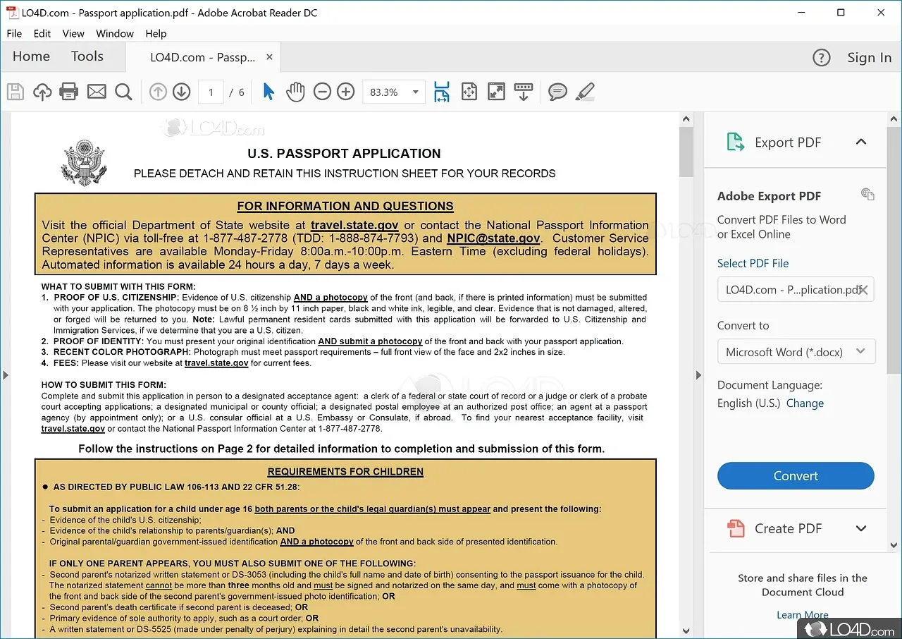Adobe Acrobat Reader DC 2026 project screenshot