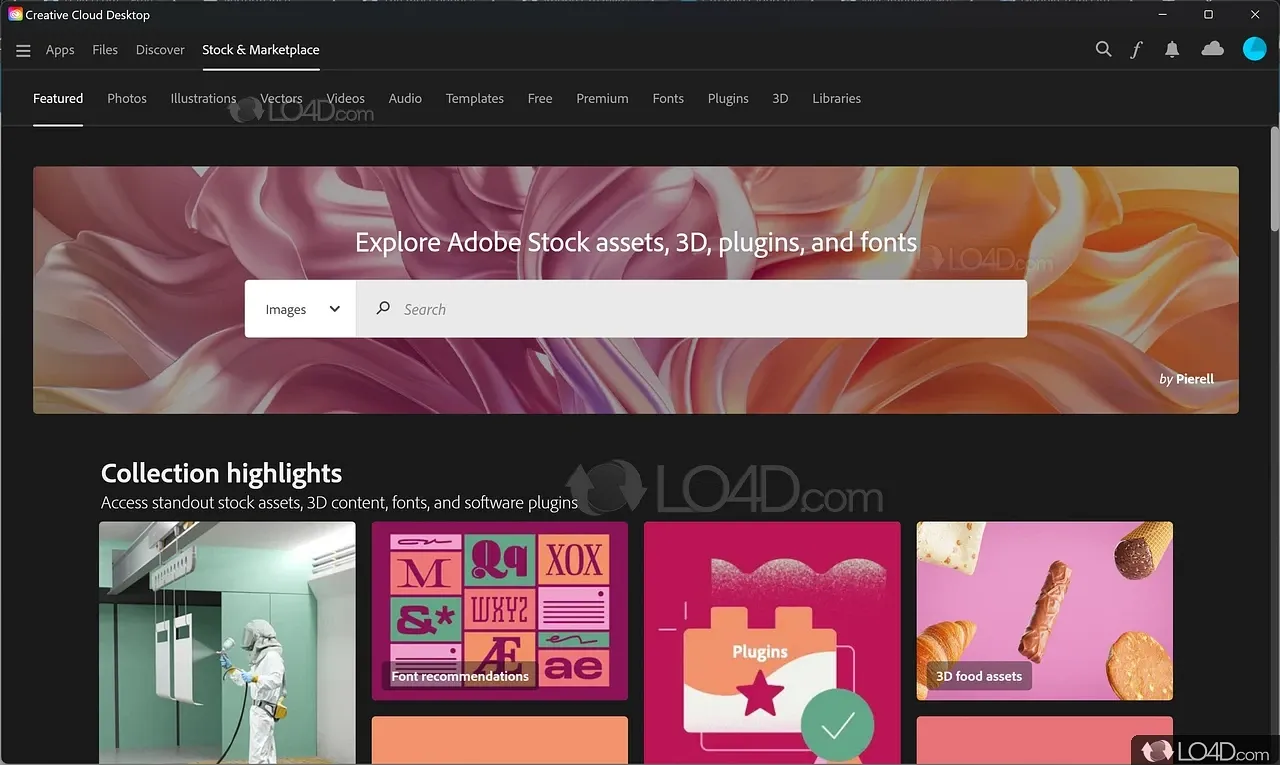 Adobe Creative Cloud 2024 interface screenshot