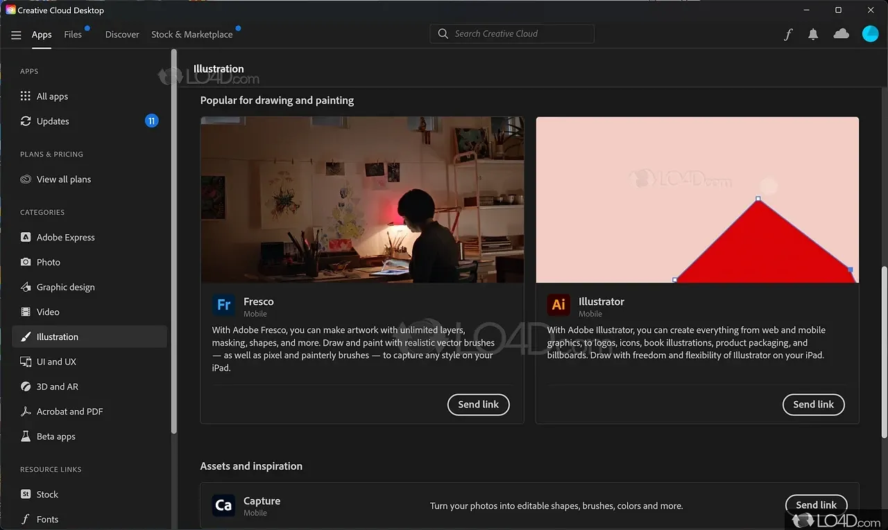 Adobe Creative Cloud 2025 interface screenshot