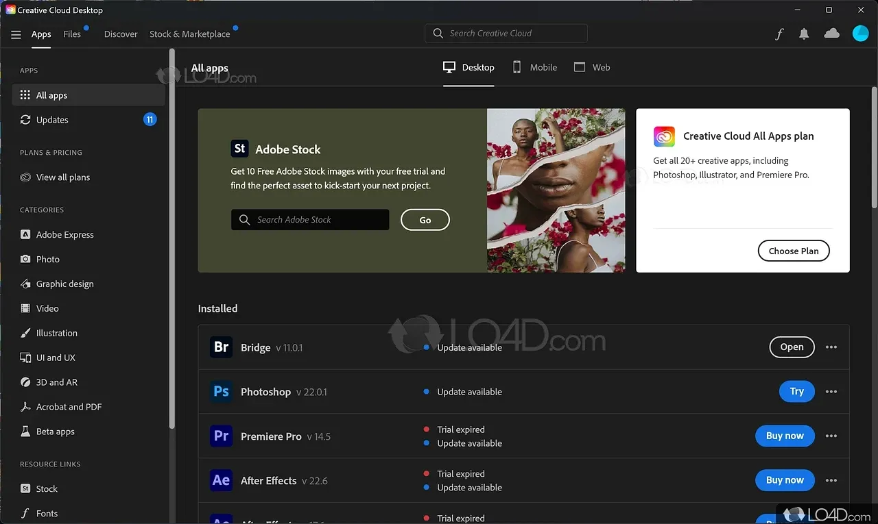 Adobe Creative Cloud 2026 project screenshot