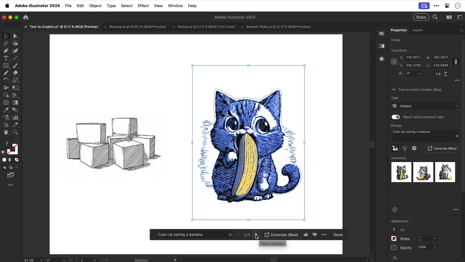 Adobe Illustrator 2024 workspace screenshot