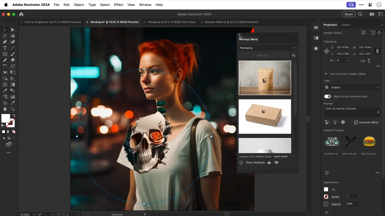Adobe Illustrator 2024 interface screenshot