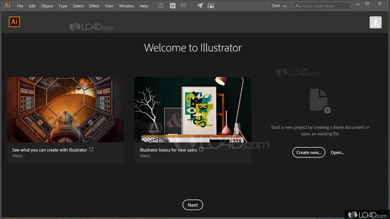 Adobe Illustrator 2026 interface screenshot