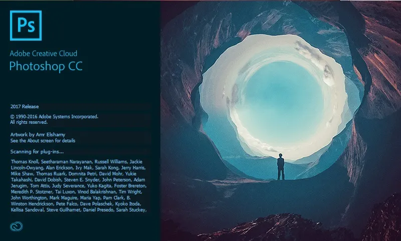 Adobe Photoshop 2017 workspace screenshot