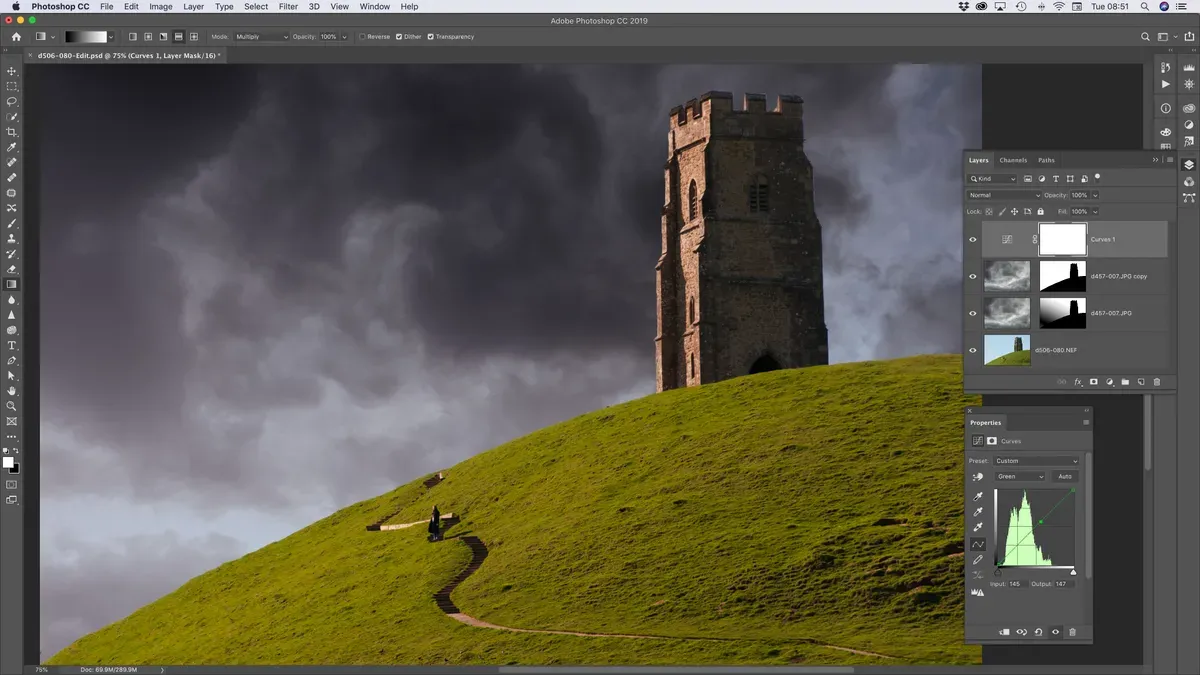 Adobe Photoshop 2019 project screenshot