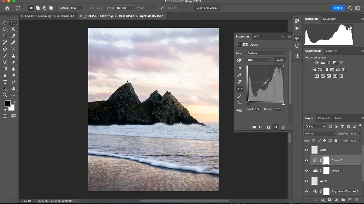 Adobe Photoshop 2023 project screenshot