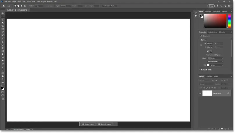 Adobe Photoshop 2025 workspace screenshot