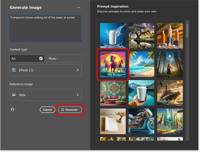 Adobe Photoshop 2025 interface screenshot