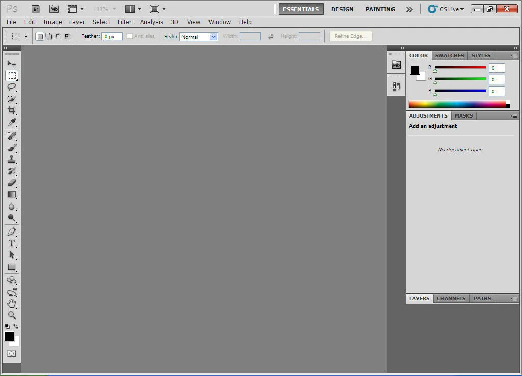 Adobe Photoshop CS3 workspace screenshot