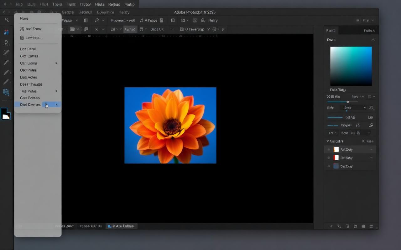 Photoshop 2026 main workspace